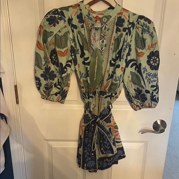 FARM Rio Dresses & Skirts - FARM Rio Ocean Tapestry Romper - new with tags